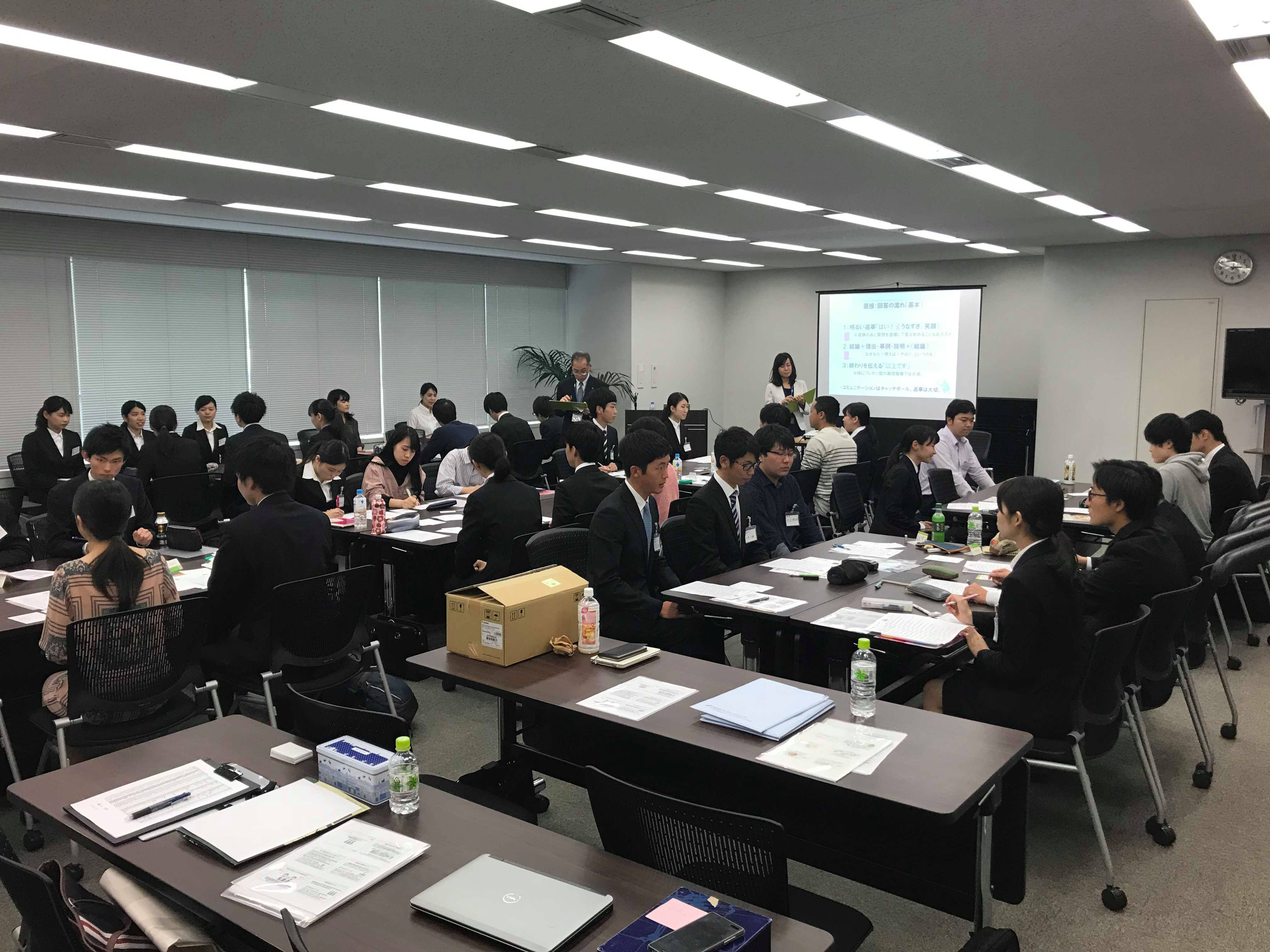 4月22日（日）、東京にて「差がつく面接対策講座2019」を開催いたしました。首都圏や全国から39名の学生が集まりました。